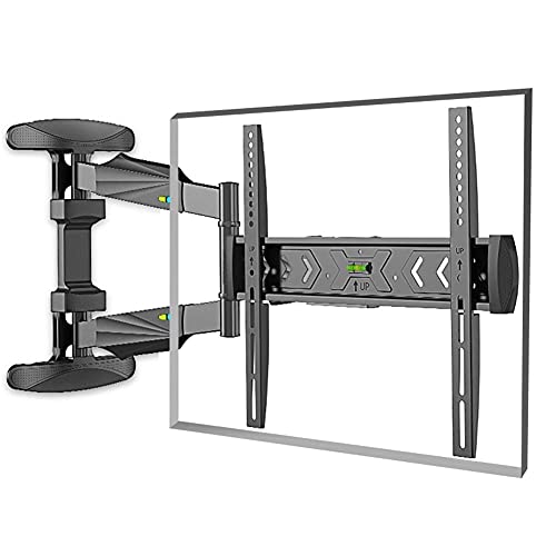 WOTZOV Support TV Mural inclinable et pivotant pour écrans Plasma et incurvés de 32 à 55 Pouces - Jusqu'à 400 mm x 400 mm - Charge maximale 36,4 kg