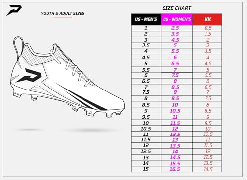 Phenom Elite Scooby-Doo 'Unmasked' Purple Football Cleats - Velocity 3.03