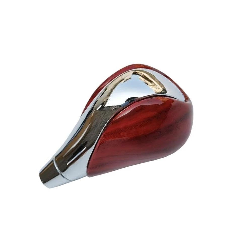 Sxqpocar Red Mahogany Gear Shift Knob For Lexus Es For Is For Rx For Gs For Ls Gear Ball Head Shift Lever Head(Red)