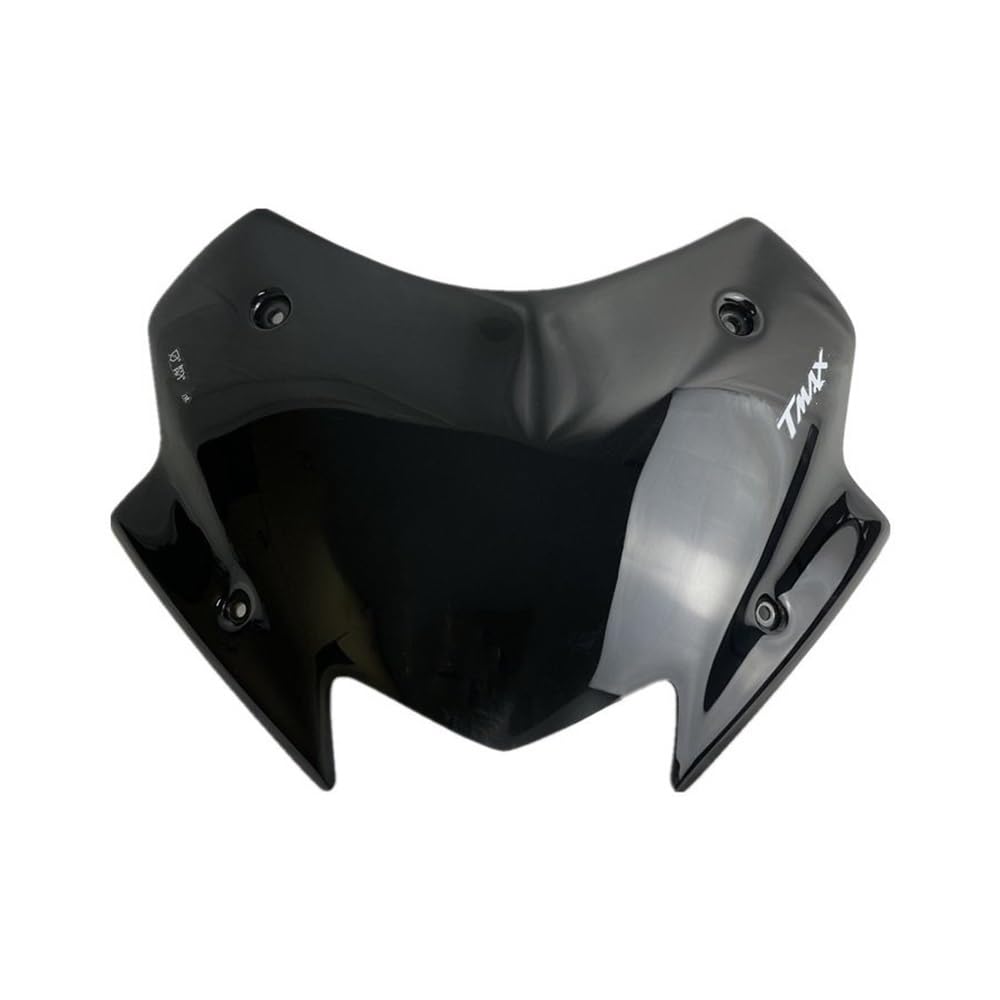 Parabrezza Moto Spoiler per T Max 530, Tmax530 2017-2019, T-Max 530, Bubble Parabrezza Vento Deflettore, Black, Policarbonato (PC), Per Motocicletta, Frontale
