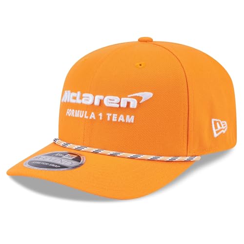 New Era McLaren Racing 9Seventy Rope Papaya Strech Snap Hat Orange miniatura 1