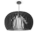 Paco Home Pendellampe Holz Pendelleuchte Boho Style Wohnzimmerlampe Esstischlampe Natur Vintage E27 Rattan Optik, Lampenart:Pendelleuchte - Typ 2, Farbe:Schwarz (Ø45 cm) Baby,Schwarz günstig Kaufen-Paco Home Pendellampe Holz Pendelleuchte Boho Style Wohnzimmerlampe Esstischlampe Natur Vintage E27 Rattan Optik, Lampenart:Pendelleuchte - Typ 2, Farbe:Schwarz (Ø45 cm)