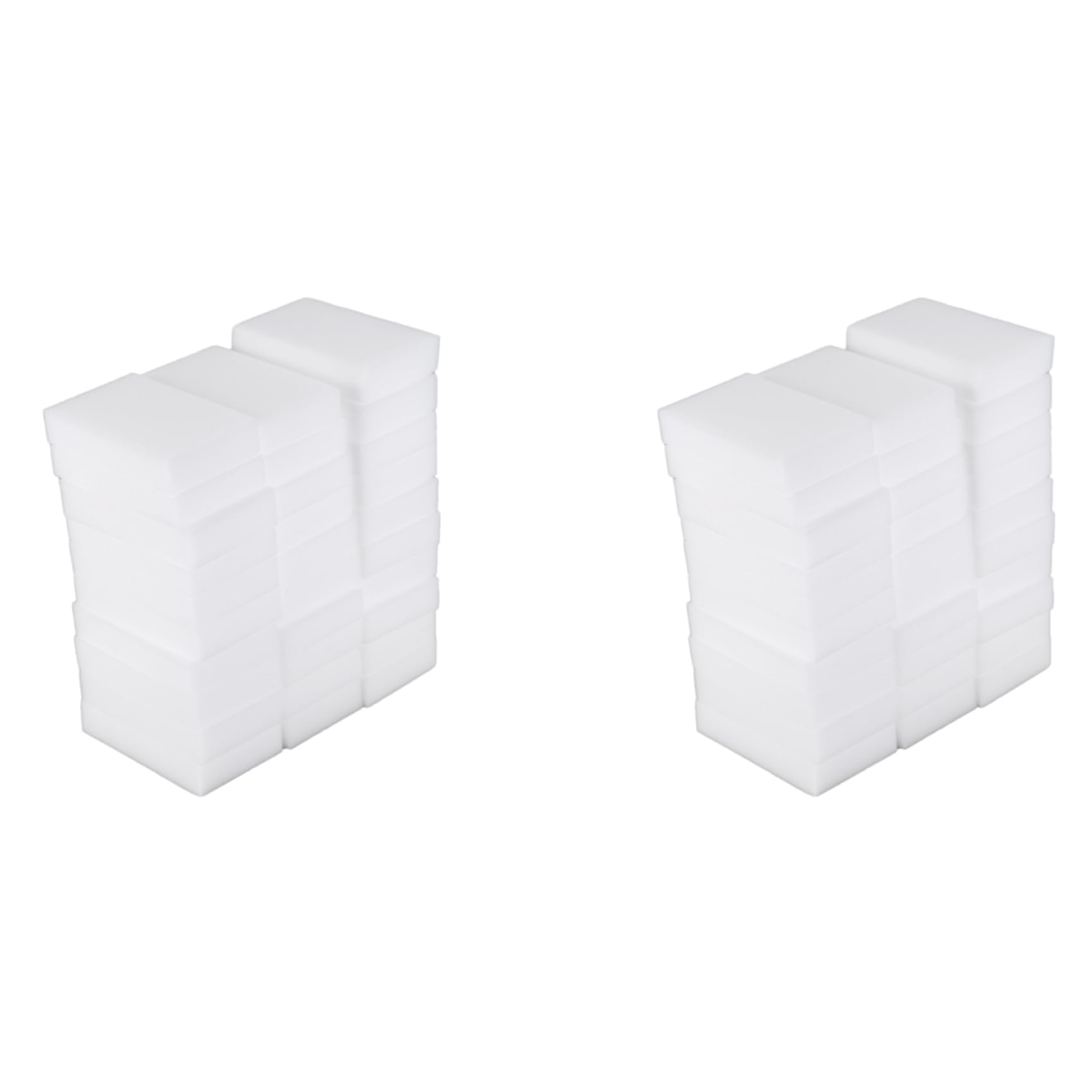 Hndhbfgrt 60X Magic Cleaning Sponge Eraser Melamine Cleaner Multifunction White