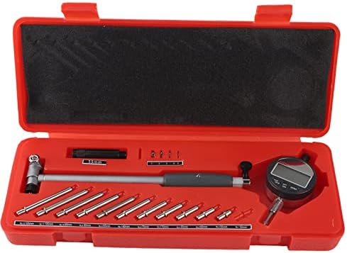 Dial Bore Gauge Set, 50-160mm Internal Diameter Gauge Stainless Steel High Accuracy Inner Diameter Measuring Tool for Measuring Inner Hole Size