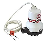 Bomba sumergible profesional hasta 4200 l/h, 12V DC, ideal para barcos y yates