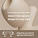 Alpine Silence Earplugs for Sleep, Focus & Travel - V-Shape Snug Fit & Soft Oval Tips – 4 Sizes XS/S/M/L - Comfortable, Reusable Hearing Protection - SNR 22dB & NRR 16 Noise Reduction – Beige