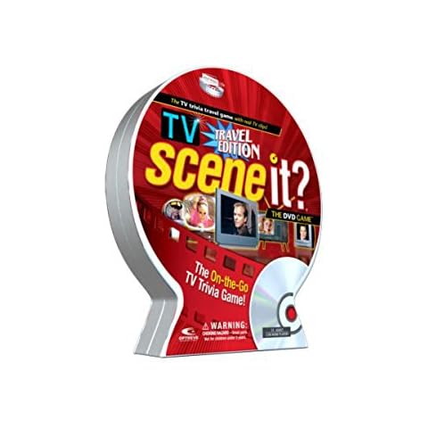 Scene It? TV Trivia DVD Game, Travel Edition Cover