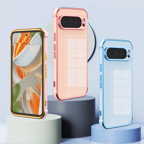 Coque Google Pixel 9 Pro XL rose ZTOFERA avec protection objectif photo - 6