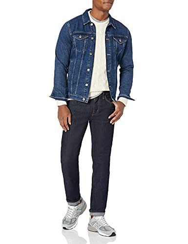 Goodthreads Men's Soft Cotton Cable Stitch Crewneck Sweater, Off-White, Large Tall #TOP3