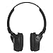 JBL T450BT Wireless On-Ear Headphones with Built-in Remote and Microphone (Black)
