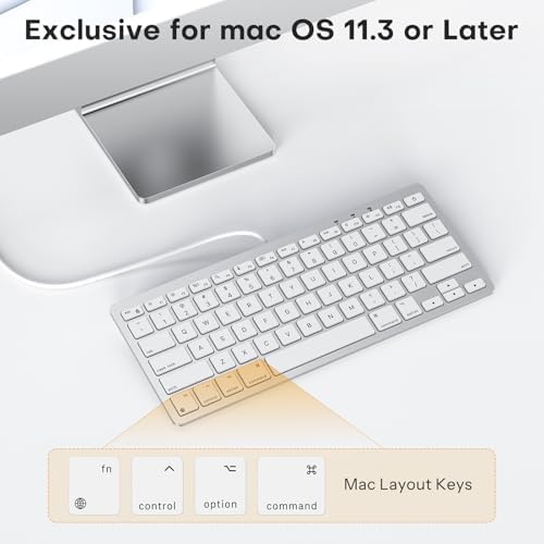 Emetok Wired Single-Zone Keyboard for Mac, USB-A & Type-C Dual Interface - 3