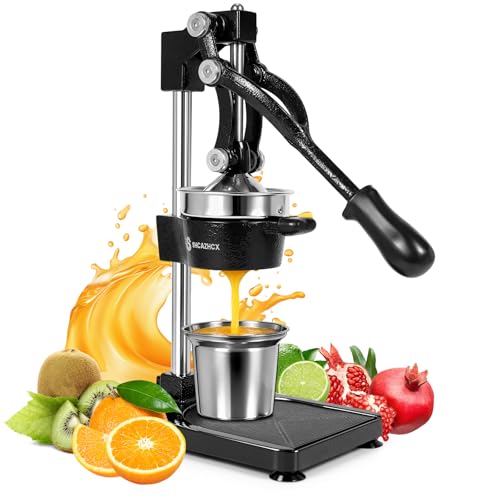 Cast-Iron Hand Press Citrus Juicer and Squeezer