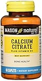 Mason Natural CALCIUM CITRATE W/VIT D3 compare to CITRICAL + D 60-Count (Pack of 3)