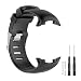 Produktbild JTMM Armband für SUUNTO D4 / D4i NOVO GPS-Uhrenersatz-Uhrenarmband, Armband aus weichem Silikon Smartwatch-Armbandband mit Entnahmewerkzeugen