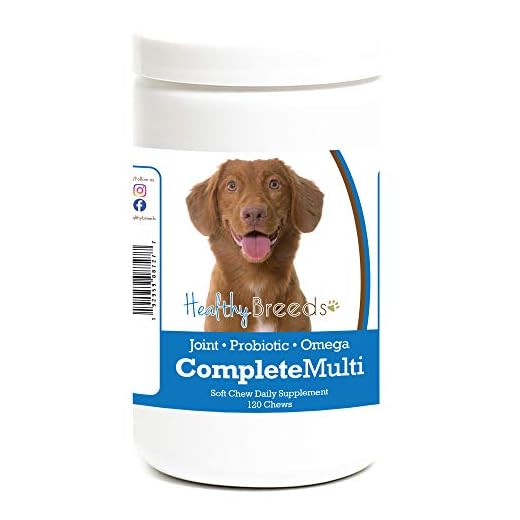 Healthy Breeds Nova Scotia Duck Tolling Retriever All in One Multivitamin Soft Chew 120 Count