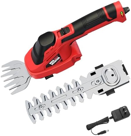 Top 5 Garden Grass Cutting Machines That Will Change Your Lawn Game 8 NEU MASTER Cordless Grass Shears, 2-in-1 Hedge Trimmer & Grass Trimmer, 7.2V Electric Hedge Trimmer with Rechargeable 2.0Ah Battery and Charger, Handheld Grass Cutter for Garden Yard Lawn