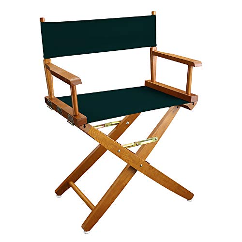 Mission Oak Frame With Hunter Green Canvas