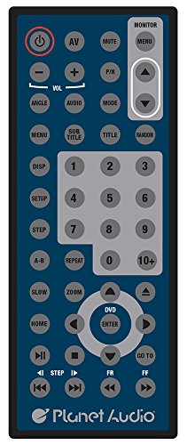 Planet Audio Headrest Car Monitor, Dvd Cd Mp3 Wma Usb Sd Interchangeable Pillow Covers, Wireless Remote Control #TOP3