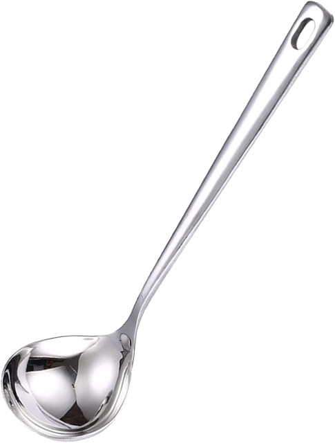 Stainless Steel Small Gravy Ladles Professional Serving Ladle with Longs Gravy Soup Spoons for Sauce Soup Gravy (CX-056)