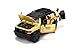 Jada Just Trucks 1:24 Toyota FJ Cruiser with Rack Die-cast Car Yellow, Toys for Kids and Adults