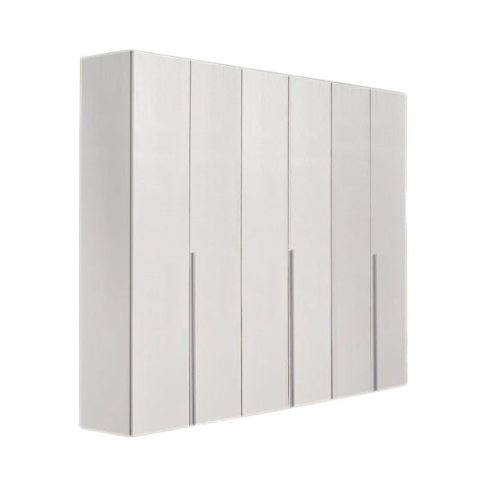 Indomita Armadio 6 Ante Bianco larice Urano 241x55x240H