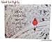 BANBERRY DESIGNS Lighted Memorial Cardinal Canvas Print Wall Art - LED Cardinal in Snowy Winter Scene -' When Cardinals Appear Angels are Near' - Measures 15.75