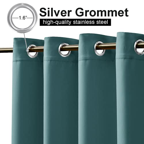 image for NICETOWN Outdoor Blackout Curtain for Patio Waterproof, Thermal Insula