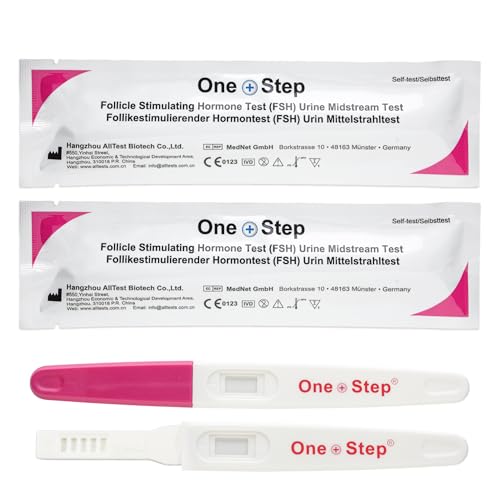 2 x Female Fertility Tests Menopause Testing Kit FSH Midstreams - Menopause Home Test Kit
