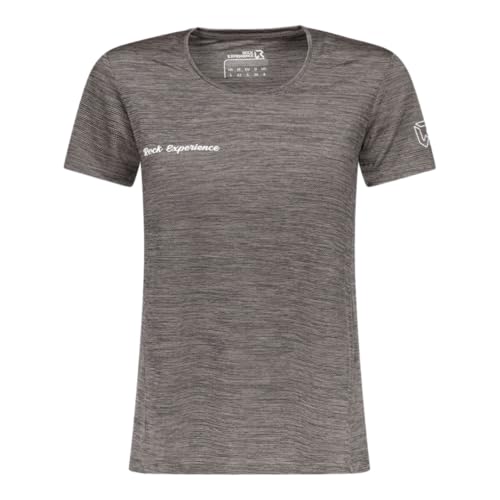 T-Shirt à Manches Courtes Femme Rock Experience pour Randonnée et Trekking