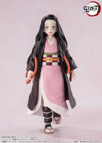 Image of TAMASHII NATIONS - Demon Slayer: Kimetsu no Yaiba - Nezuko Kamado, Bandai Spirits S.H.Figuarts Action Figure