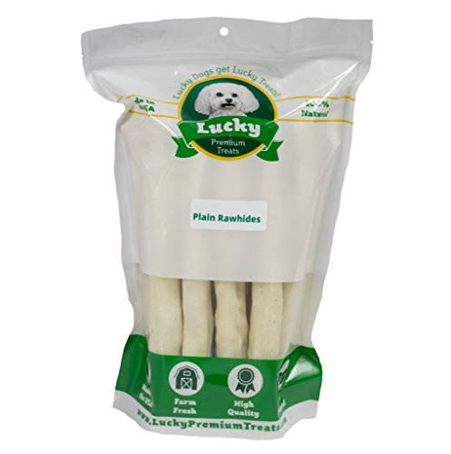 Fortunate Premium Treats Plain Retriever Rawhide Sticks  Allpure Rawhide Canine Treats for Giant Canine Gluten Free Premium Giant Canine Treats 10 Chews  Cucciolini Doodles Fortunate premium treats plain retriever rawhide sticks  all pure rawhide canine treats for giant canine gluten free premium giant canine treats 10 chews   cucciolini doodles