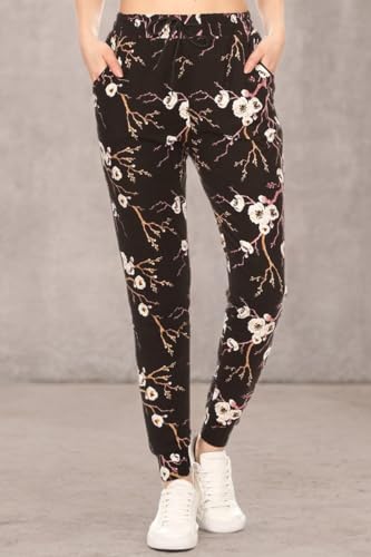 Image of Leggings Depot Premium Jogger Women's Popular Print High Waist Track Pants(S-XL)
