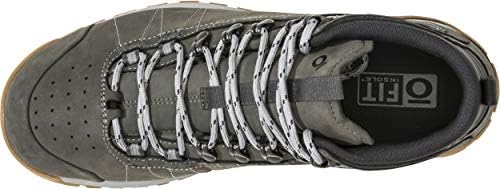 Oboz Bozeman Mid Leather Hiking Boot - Men's Charcoal 12 | Image 4