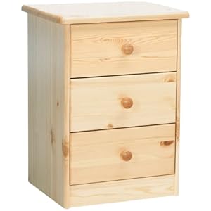Steens Mario Natural Lacquer 3-drawer Chest