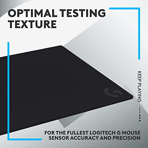 Logitech G740 Large Thick Gaming Mouse Pad, Optimized for Gaming Sensors, Moderate Surface Friction, Non-Slip Mouse Mat, Mac and PC Accessories, 460 x 600 x 5 mm by Logitech G - Image 4