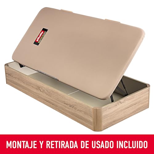Miniatura 2 de Pikolin Canapé Apertura Lateral Juvenil Con Alta Capacidad De Almacenamiento 90x190 Natural Montaje Y Retirada Usado Incluido Fácil Apertura Apto Todos Tipos De Colchones Naturbox Juv