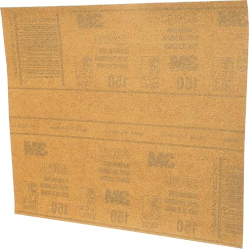 Feuille oxyde d aluminium 3M abrasive et résistante grain 150 pack de 25