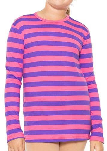 Image of Girls Long Sleeve Shirts | Soft Crew Neck Top | Short Sleeve | Long Sleeve Shirt Girls Size 2T - 16