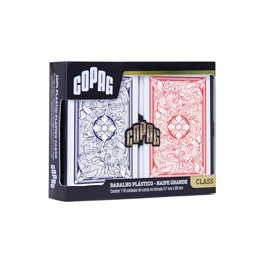 Baralho Class Legacy Estojo Duplo Plástico - Copag