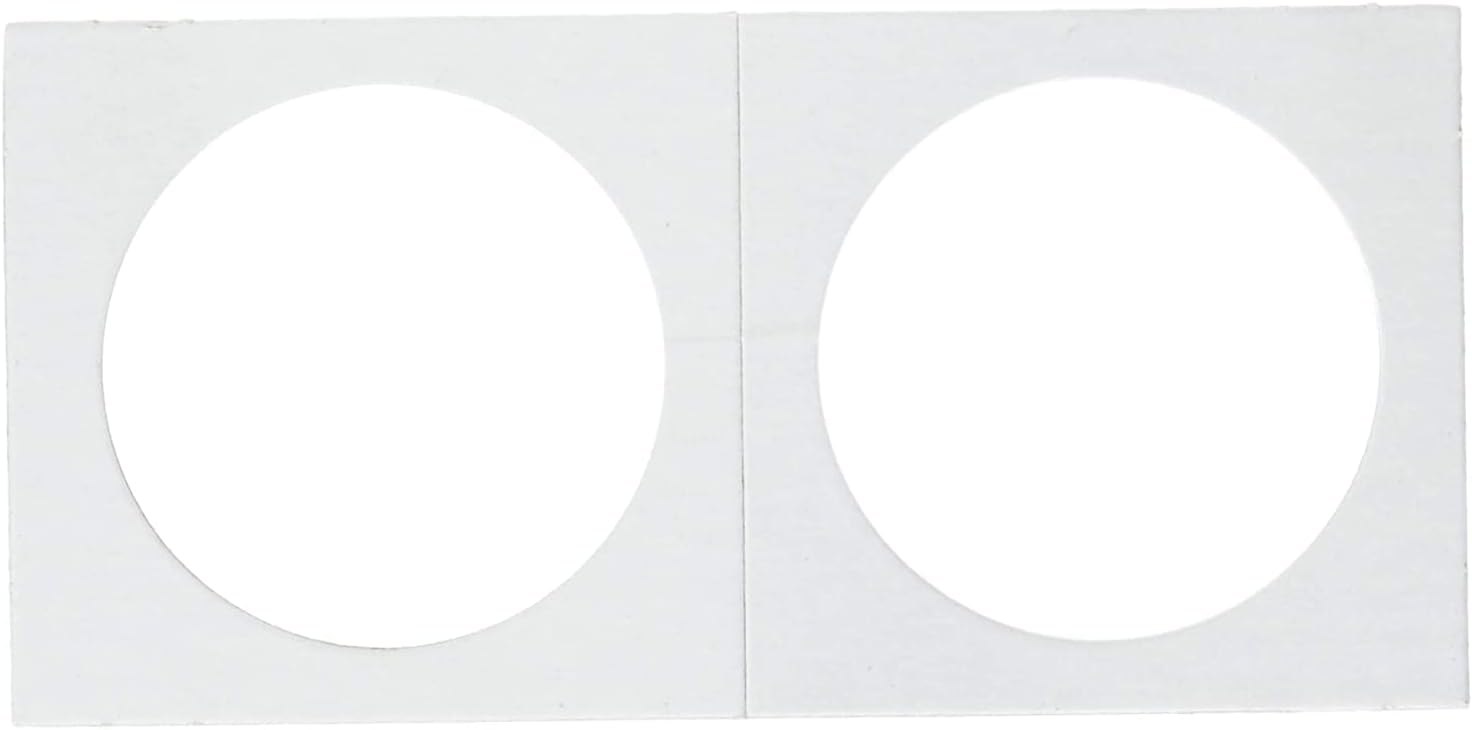 Coin Flip Assortment by Hobbymaster - Cardboard 2x2 Holders - 25 Each of 6 Sizes
