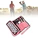 TIKATARER Sports Accessories Bag, Oxford Cloth Portable Storage Pouch with Phone Pocket & 2 Internal Compartments, Ideal for Golf, 10-15 Balls, 3-5 Divot Tools, 10 Tees, 3 Gloves (Pink)