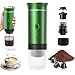 VHV Macchina da caffè portatile da viaggio, riscaldamento rapido 3 in 1, macchina da caffè portatile 12 V, auto-riscaldamento da 4 a 6 minuti, grandi capsule, caffè macinato, per campeggio, ufficio immagine