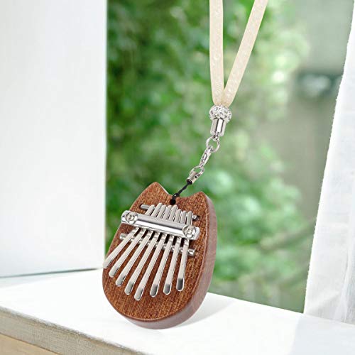 Alnicov Piano à pouce Kalimba à 8 touches, piano à doigts en bois massif Super MiNi avec cordon adapté aux débutants en… - Les Beatles, Paul McCartney, John Lennon, RIngo Starr, George Harrison Alnicov Piano à pouce Kalimba à 8 touches, piano à doigts en bois massif Super MiNi avec cordon adapté aux débutants en… – Image 8