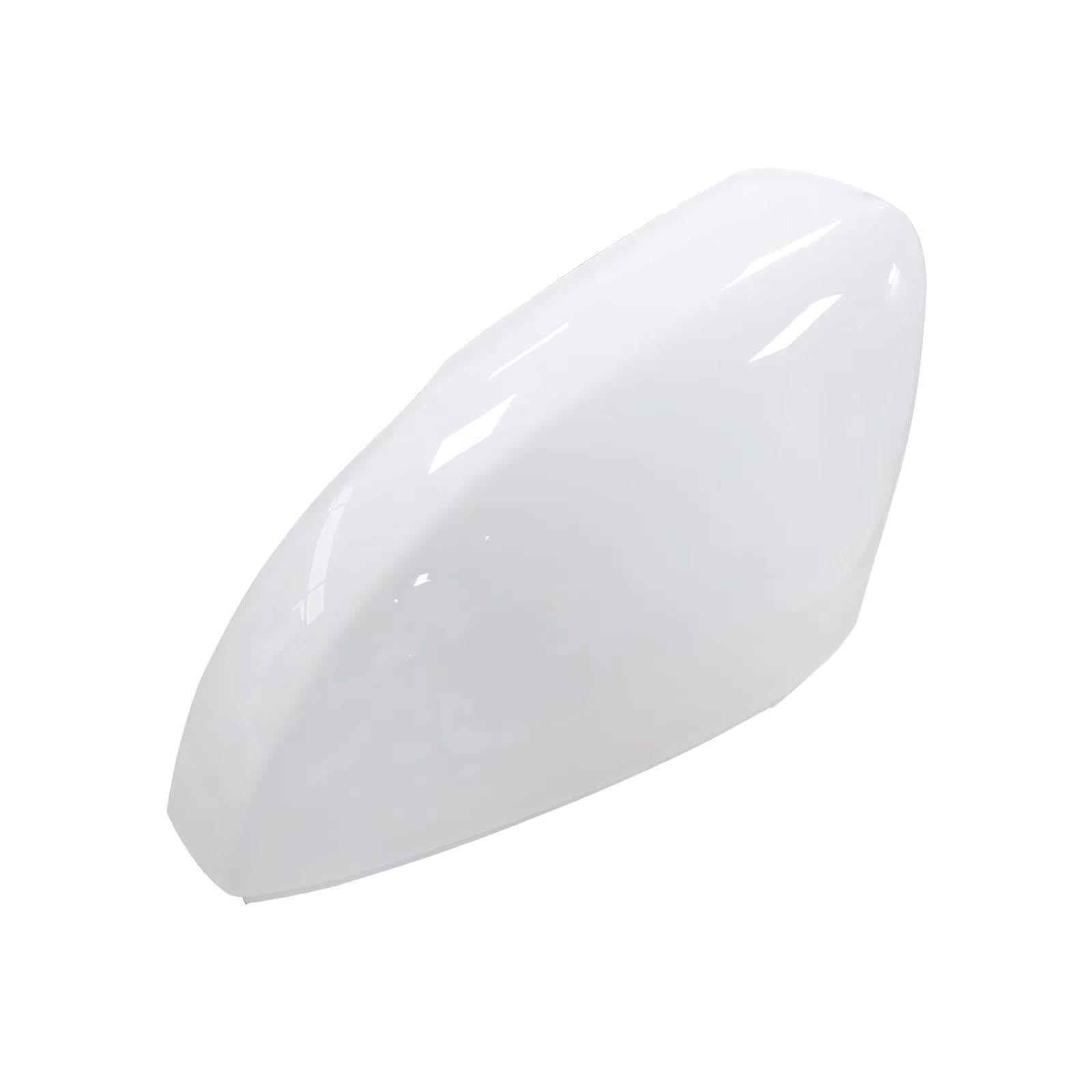 Auto Coppia Calotte Per VW Per Polo Per 6R 2009-2018 Calotta Copri Specchietto Retrovisore Lato Sinistro Bianco Candy Coperchio Specchietto
