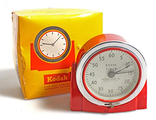 Vintage Darkroom Timer, Red//Film Processing