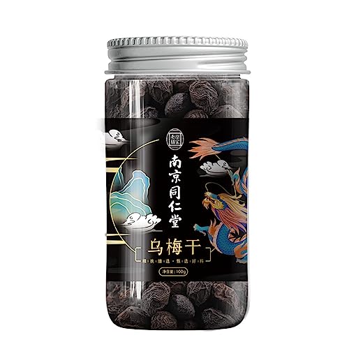 100g de té de hierbas TongRenTang ciruela Ume seca 3,52 oz de té enlatado sopa de ciruela agria...