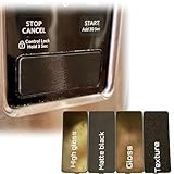 Microwave oven door opener button replacement Suitable for KitchenAid and Whirlpool models - repairs damaged or stuck door opener buttons.