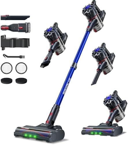 KIPMAX Vacuum Cleaner Cordless X10 (Blue) | Lightweight Cordless ...