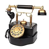 Varie occasioni: l'ornamento antico per telefono lo rende una decorazione perfetta per camera da letto, soggiorno, ufficio. Perfetto anche come ornamento da scrivania in casa, ufficio, caffetterie, ecc. È una buona scelta per presentare anziani o amici.