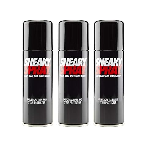 Sneaky Spray Shoe and Trainer Protector Spray 3 Pack 600ml Cover